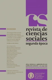 Revista de ciencias sociales. Segunda época